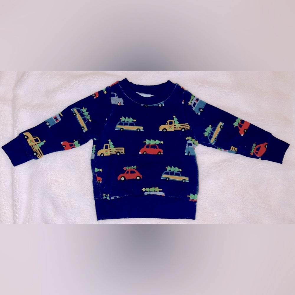 Little Sleepies Tree Traffic Crewneck Sweatshirt